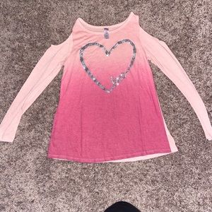 Justice long sleeve shirt